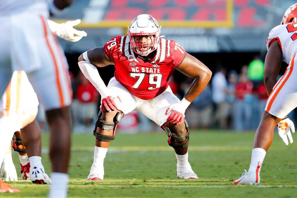 8. Ikem Ekwonu, OL, NC State, So.